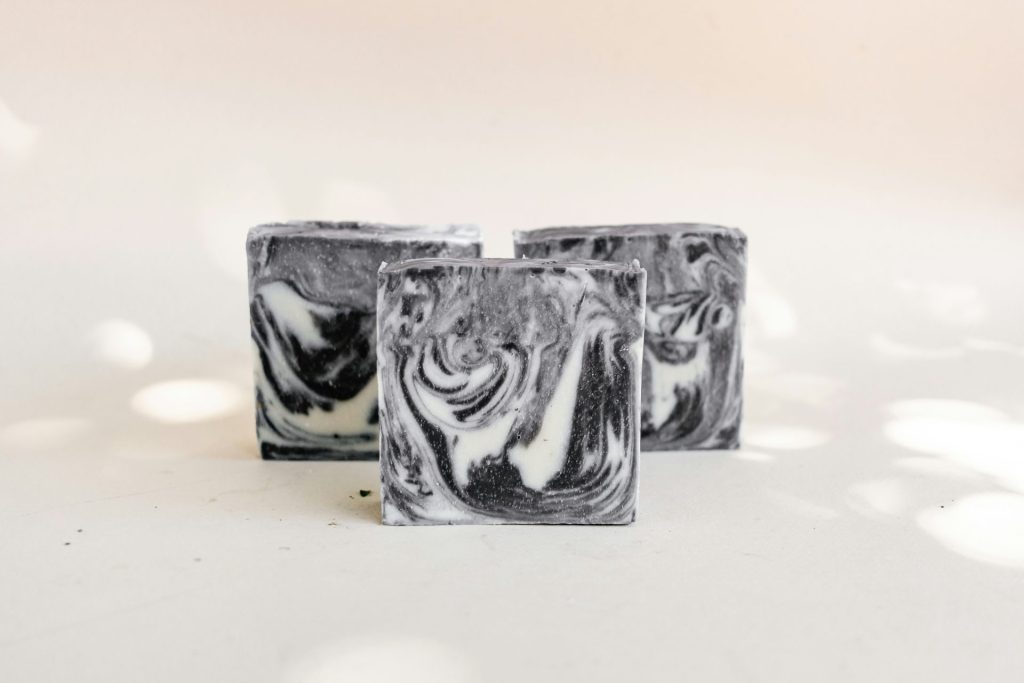 black and white floral ceramic mug